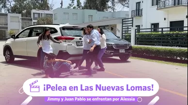 Escenas intensas que no viste de la pelea entre Jimmy y Juan Pablo