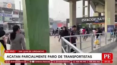 Situación del paro en San Juan de Lurigancho