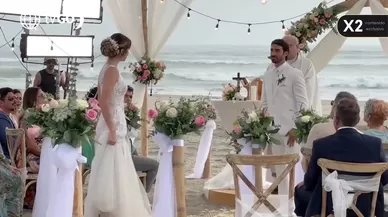 Lo que no viste de la boda de Alessia y Juan Pablo con final emotivo