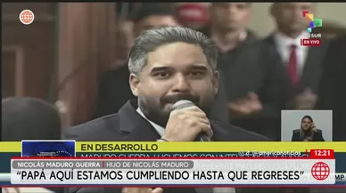 El mensaje de hijo de Nicolás Maduro a sus padres