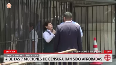 Manifestantes exigen la censura del presidente Jerí