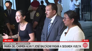 Tres congresistas se van y no participarán en segunda vuelta