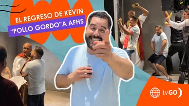 Lo que no viste del regreso de Kevin, el querido "Pollo gordo" a AFHS