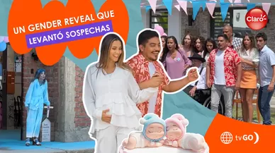 Lo que no viste en TV del gender reveal de Macarena y Joel