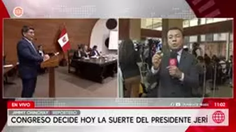 Congreso da curso a debate de mociones de censura contra Jerí 