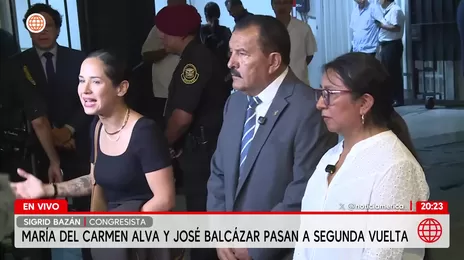 Tres congresistas se van y no participarán en segunda vuelta