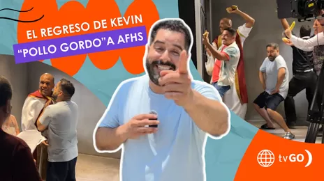 Lo que no viste del regreso de Kevin, el querido "Pollo gordo" a AFHS