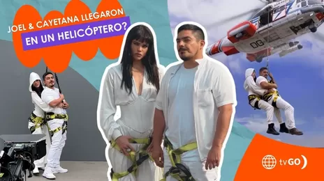 Mira las técnicas que se usaron para el “aterrizaje” de Joel y Cayetana