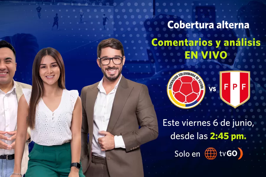 Cobertura alterna del Colombia vs Perú